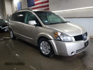 2005 Nissan Quest SL with VIN 5N1BV28U75N124284, listed as a Copart auction lot 78044474 with 214,388 mi miles and Salvage Title. Bid and sale history available at carsss.com. Image 4.