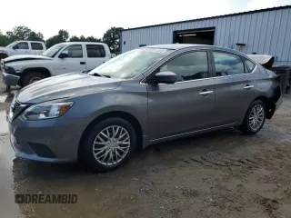 2019 Nissan Sentra S with VIN 3N1AB7AP3KY278468, listed as a Copart auction lot 55444075 with 50,368 mi miles and Salvage Title. Bid and sale history available at DreamBid. Image 1.