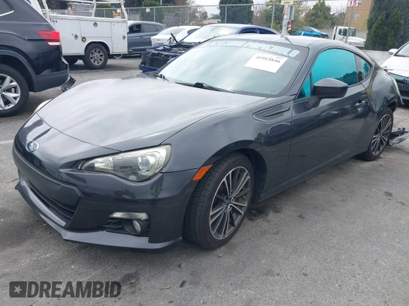 2013 Subaru BRZ Limited with VIN JF1ZCAC11D1608463, listed as a IAAI auction lot 41915846 with 72,179 mi miles. Bid and sale history available at carsss.com. Image 2.