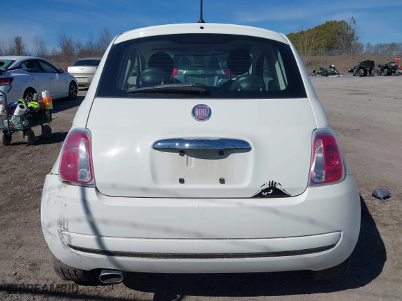 2012 FIAT 500 Pop with VIN 3C3CFFAR3CT343957, listed as a IAAI auction lot 41898756 with 26,871 mi miles. Bid and sale history available at carsss.com. Image 17.