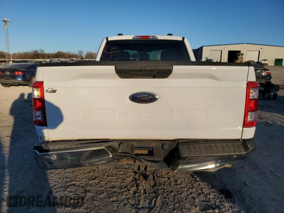 2021 Ford F-150 XL z VIN 1FTEX1CB6MKE39878, wystawiony jako Copart lot #88339045 z przebiegiem 59 423 mil mil oraz Szkoda całkowita • Salvage title. Historia ofert i sprzedaży dostępna na DreamBid. Obrazek 6.