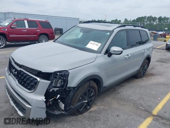 2023 Kia Telluride SX с VIN 5XYP5DGC3PG381080, выставлен на аукционе IAAI как лот 42323701 с пробегом 26 500 миль миль и . История ставок и продаж доступна на DreamBid. Изображение 2.