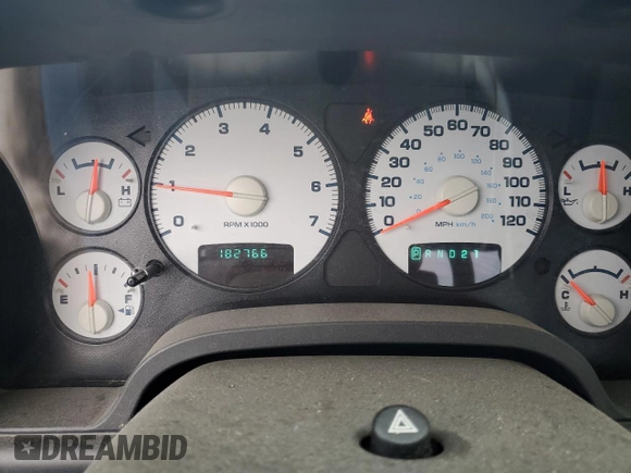 2004 Dodge Ram 2500 SLT with VIN 3D7KA28D74G251503, listed as a Copart auction lot 74356444 with 182,766 mi miles and Salvage Title. Bid and sale history available at carsss.com. Image 9.