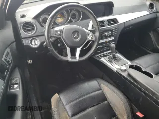 2012 Mercedes-Benz C 250 with VIN WDDGJ4HB4CF896481, listed as a Copart auction lot 55032045 with 170,327 mi miles and Salvage title. Bid and sale history available at DreamBid. Image 8.