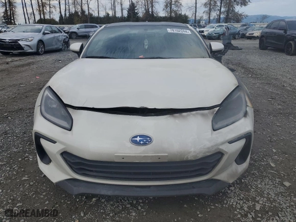 2022 Subaru BRZ Premium with VIN JF1ZDBB18N9703349, listed as a Copart auction lot 78102244 with 0 mi miles and Salvage Title. Bid and sale history available at carsss.com. Image 5.