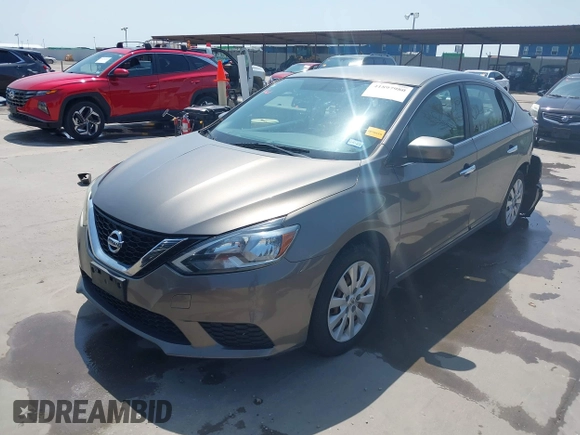 2016 Nissan Sentra S with VIN 3N1AB7AP4GY317026, listed as a IAAI auction lot 41897980 with 118,767 mi miles. Bid and sale history available at carsss.com. Image 20.