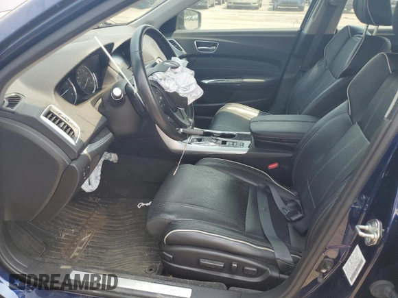 2018 Acura TLX Advance with VIN 19UUB3F73JA003800, listed as a Copart auction lot 59383825 with 72,071 mi miles and Salvage title. Bid and sale history available at DreamBid. Image 7.