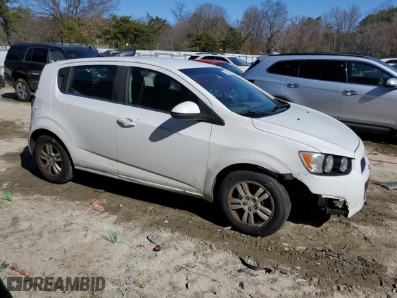2014 Chevrolet Sonic LT with VIN 1G1JC6SH6E4226800, listed as a Copart auction lot 48566585 with 252,404 mi miles and Clean Title. Bid and sale history available at carsss.com. Image 4.