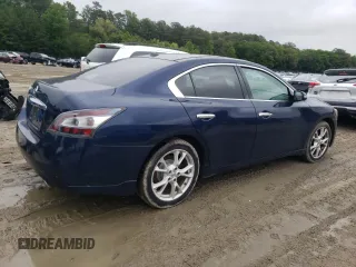 2012 Nissan Maxima SV with VIN 1N4AA5AP1CC866390, listed as a Copart auction lot 58710935 with 156,107 mi miles and Salvage title. Bid and sale history available at DreamBid. Image 3.