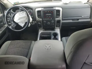 2018 Ram 1500 Big Horn with VIN 1C6RR6GT0JS169268, listed as a Copart auction lot 55416995 with 98,354 mi miles and Salvage title. Bid and sale history available at DreamBid. Image 8.