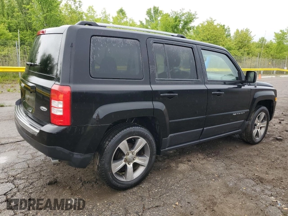 2017 Jeep Patriot High Altitude with VIN 1C4NJPFA9HD136630, listed as a Copart auction lot 58822605 with 112,936 mi miles and Clean title. Bid and sale history available at DreamBid. Image 3.