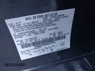 2019 Ford Flex SEL with VIN 2FMGK5C89KBA39030, listed as a IAAI auction lot 41677090 with 55,505 mi miles. Bid and sale history available at carsss.com. Image 9.