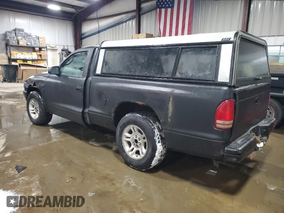 2002 Dodge Dakota with VIN 1B7FL16X32S557570, listed as a Copart auction lot 88974295 with 201,791 mi miles and Salvage Title. Bid and sale history available at carsss.com. Image 2.