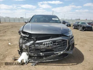 2019 Audi Q8 Premium Plus with VIN WA1BVAF14KD009032, listed as a Copart auction lot 52612715 with Not provided miles and Salvage title. Bid and sale history available at DreamBid. Image 5.