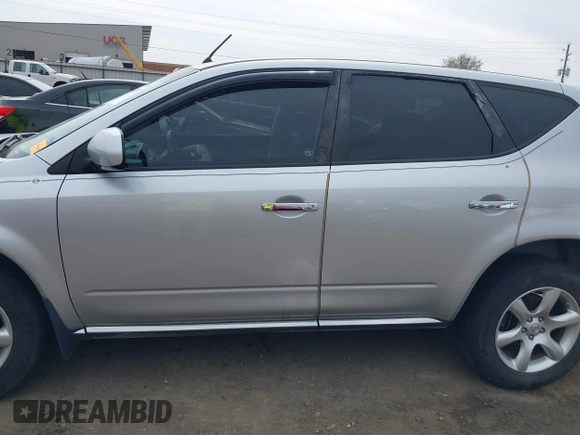 2007 Nissan Murano SL with VIN JN8AZ08W47W650593, listed as a IAAI auction lot 41778280 with 171,586 mi miles and . Bid and sale history available at DreamBid. Image 15.