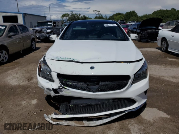 2018 Mercedes-Benz CLA 250 with VIN WDDSJ4EB1JN677303, listed as a Copart auction lot 66519163 with Not Provided miles and . Bid and sale history available at DreamBid. Image 5.