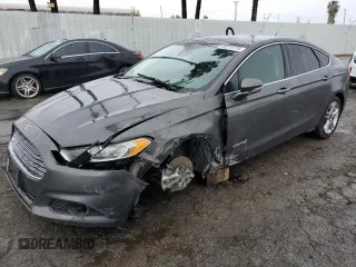 2016 Ford Fusion Titanium Hybrid with VIN 3FA6P0RU5GR356987, listed as a Copart auction lot 48211775 with 145,192 mi miles and Salvage title. Bid and sale history available at DreamBid. Image 1.