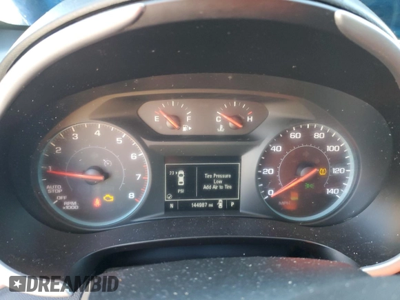 2020 Chevrolet Malibu LS with VIN 1G1ZB5STXLF025567, listed as a Copart auction lot 45166155 with 144,987 mi miles and Salvage Title. Bid and sale history available at DreamBid. Image 9.
