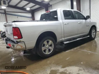 2018 Ram 1500 Big Horn z VIN 3C6RR7LG7JG240889, wystawiony jako Copart lot #57627555 z przebiegiem 74 541 mil mil oraz Szkoda całkowita • Salvage title. Historia ofert i sprzedaży dostępna na DreamBid. Obrazek 3.