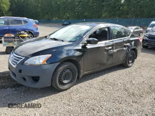 2014 Nissan Sentra SV with VIN 3N1AB7AP4EY215786, listed as a Copart auction lot 63239275 with 126,843 mi miles and Salvage title. Bid and sale history available at DreamBid. Image 1.