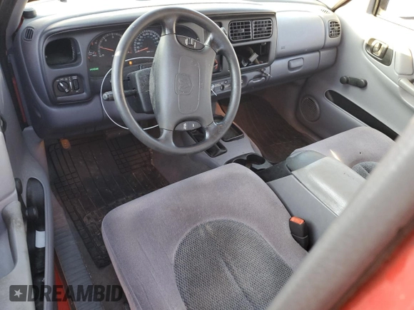 1999 Dodge Dakota SLT with VIN 1B7GG22Y0XS159737, listed as a Copart auction lot 76625814 with 144,332 mi miles and Salvage Title. Bid and sale history available at DreamBid. Image 8.