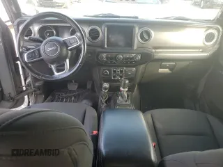 2019 Jeep Wrangler Unlimited Sahara z VIN 1C4HJXEN7KW520659, wystawiony jako Copart lot #65403795 z przebiegiem Nie podano mil oraz Czysty tytuł • Clean title. Historia ofert i sprzedaży dostępna na DreamBid. Obrazek 8.