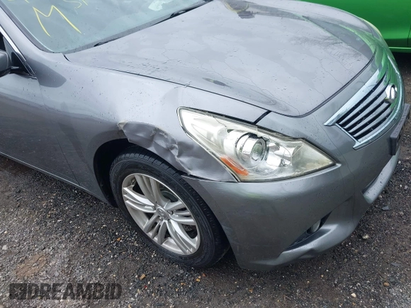 2012 Infiniti G25 Sedan x with VIN JN1DV6AR2CM862512, listed as a IAAI auction lot 41943660 with 178,127 mi miles. Bid and sale history available at carsss.com. Image 6.
