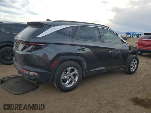 2023 Hyundai Tucson SEL with VIN 5NMJB3AE4PH198568, listed as a Copart auction lot 49176025 with 28,704 mi miles and Salvage Title. Bid and sale history available at carsss.com. Image 3.