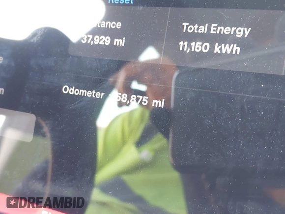 2022 Tesla Model S с VIN 5YJSA1E55NF491593, выставлен на аукционе IAAI как лот 42223771 с пробегом 58 875 миль миль и . История ставок и продаж доступна на DreamBid. Изображение 15.