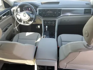 2019 Volkswagen Atlas 3.6L V6 SEL with VIN 1V2MR2CA4KC515008, listed as a Copart auction lot 46481665 with 44,863 mi miles and Salvage Title. Bid and sale history available at carsss.com. Image 8.
