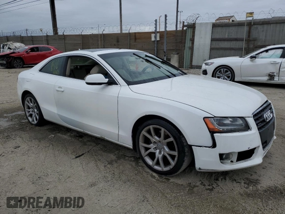 2012 Audi A5 2.0T Premium Plus with VIN WAULFAFR7CA042930, listed as a Copart auction lot 53822845 with 108,706 mi miles and Clean Title. Bid and sale history available at carsss.com. Image 4.