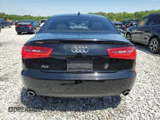 2013 Audi A6 Premium Plus with VIN WAUDFAFC4DN049067, listed as a Copart auction lot 55637955 with 61,964 mi miles and Salvage title. Bid and sale history available at DreamBid. Image 6.