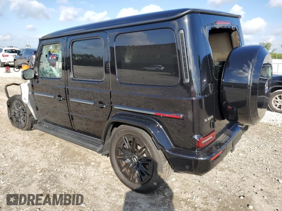 2025 Mercedes-Benz G with VIN W1NWH1AB0SX020180, listed as a Copart auction lot 86977874 with Not Provided miles and Non Repairable. Bid and sale history available at DreamBid. Image 2.
