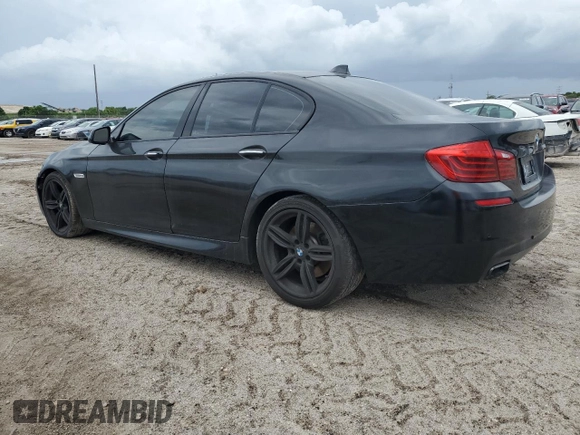 2016 BMW 5 Series 550i with VIN WBAKN9C50GD962143, listed as a Copart auction lot 59698315 with 108,016 mi miles and Clean title. Bid and sale history available at DreamBid. Image 2.