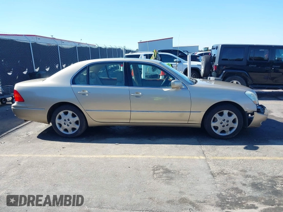 2003 Lexus LS 430 with VIN JTHBN30FX30099123, listed as a IAAI auction lot 41469324 with 170,104 mi miles and . Bid and sale history available at DreamBid. Image 13.