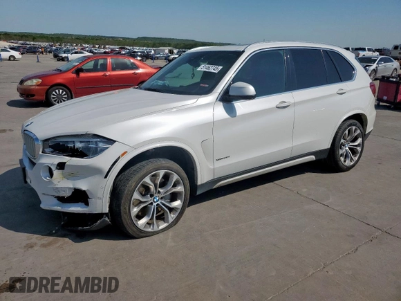 2017 BMW X5 xDrive50i with VIN 5UXKR6C32H0U13460, listed as a Copart auction lot 51462745 with 97,749 mi miles and Salvage title. Bid and sale history available at DreamBid. Image 1.