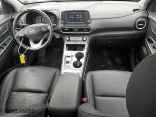 2019 Hyundai Kona Electric Limited with VIN KM8K33AG7KU023733, listed as a Copart auction lot 74735563 with 52,023 mi miles. Bid and sale history available at carsss.com. Image 8.