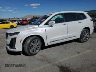2020 Cadillac XT6 FWD Premium Luxury with VIN 1GYKPCRS8LZ177562, listed as a Copart auction lot 57123195 with Not provided miles and Salvage title. Bid and sale history available at DreamBid. Image 1.