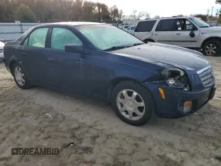 2004 Cadillac CTS with VIN 1G6DM577840150744, listed as a Copart auction lot 82280314 with 116,006 mi miles and Salvage Title. Bid and sale history available at carsss.com. Image 4.