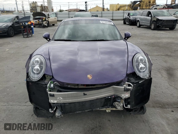 2016 Porsche 911 GT3 RS with VIN WP0AF2A99GS193209, listed as a Copart auction lot 51185225 with 8,083 mi miles and Salvage Title. Bid and sale history available at carsss.com. Image 5.