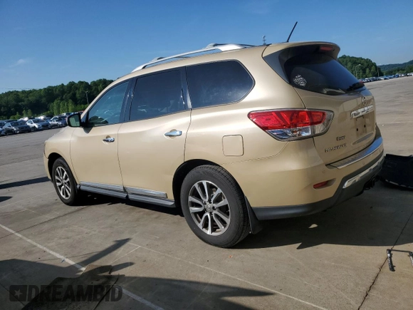 2013 Nissan Pathfinder SV with VIN 5N1AR2MM4DC674655, listed as a Copart auction lot 56116005 with 175,393 mi miles and Salvage title. Bid and sale history available at DreamBid. Image 2.