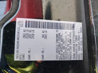 2025 Nissan Altima SV with VIN 1N4BL4DV6SN377960, listed as a IAAI auction lot 42174214 with 4,226 mi miles and . Bid and sale history available at DreamBid. Image 9.
