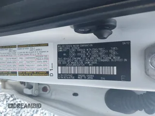 2012 Toyota 4Runner SR5 z VIN JTEZU5JR8C5041520, wystawiony jako IAAI lot #41974132 z przebiegiem 202 050 mil mil oraz . Historia ofert i sprzedaży dostępna na DreamBid. Obrazek 9.