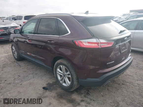 2020 Ford Edge SEL with VIN 2FMPK4J94LBB06558, listed as a IAAI auction lot 41132694 with 77,590 mi miles. Bid and sale history available at carsss.com. Image 3.