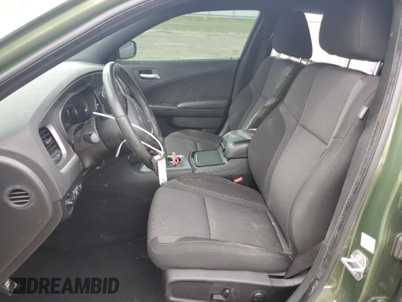 2022 Dodge Charger SXT with VIN 2C3CDXBG8NH192926, listed as a Copart auction lot 48244585 with 39,468 mi miles and Salvage Title. Bid and sale history available at DreamBid. Image 7.