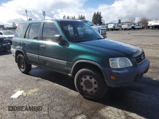 2001 Honda CR-V LX with VIN JHLRD18491C004527, listed as a Copart auction lot 48458365 with 260,455 mi miles and Salvage Title. Bid and sale history available at carsss.com. Image 4.