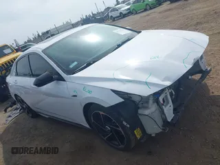 2023 Hyundai Elantra N Line z VIN KMHLR4AF5PU377340, wystawiony jako IAAI lot #42153338 z przebiegiem 50 314 mil mil oraz . Historia ofert i sprzedaży dostępna na DreamBid. Obrazek 14.