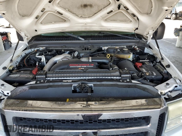 2006 Ford F-250 XL with VIN 1FTSX21P66ED77035, listed as a Copart auction lot 57294285 with 82,648 mi miles and Salvage title. Bid and sale history available at DreamBid. Image 11.