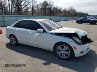 2010 Mercedes-Benz C 300 Sport with VIN WDDGF8BB9AF448994, listed as a Copart auction lot 54906135 with 127,223 mi miles and Salvage Title. Bid and sale history available at carsss.com. Image 4.