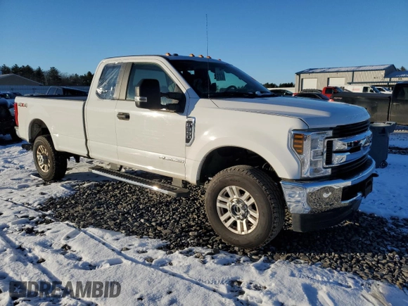 2019 Ford F-350 XL with VIN 1FT8X3BT7KEG22351, listed as a Copart auction lot 85060854 with Not provided miles and Salvage title. Bid and sale history available at DreamBid. Image 4.